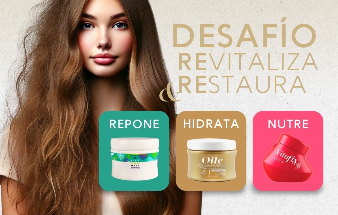 Desafío Revitaliza y Restaura: La rutina para restaurar por completo tu cabello 🍃✨
