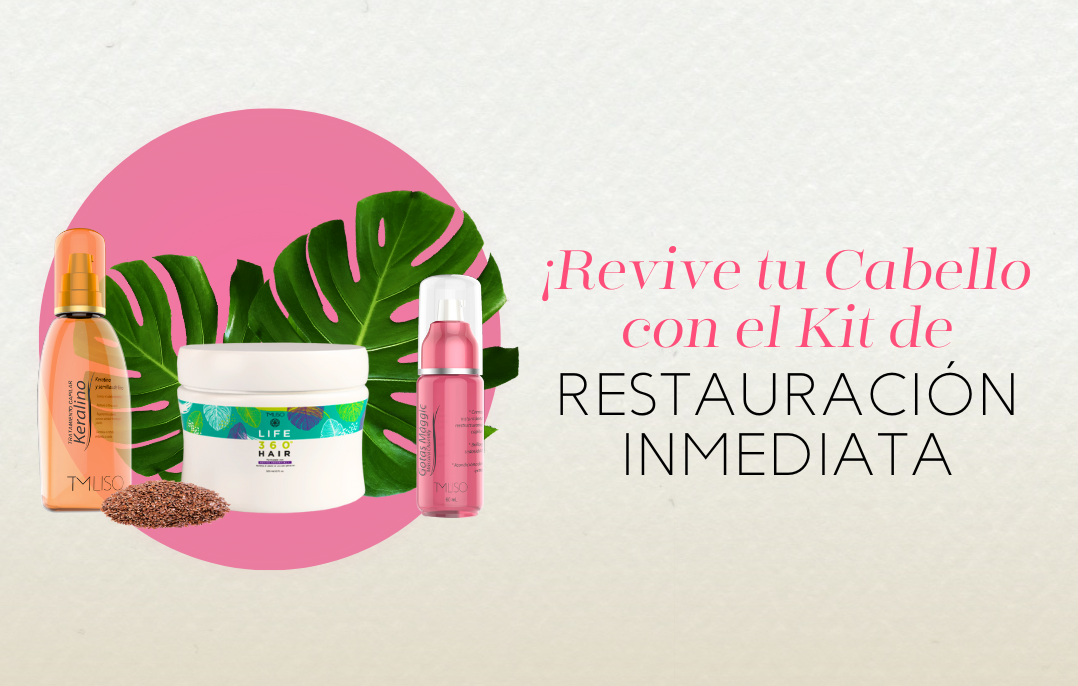 ¡Revive tu Cabello con el Kit de Restauración Inmediata de TM!