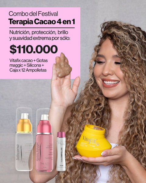 COMBO TERAPIA CACAO 4 EN 1